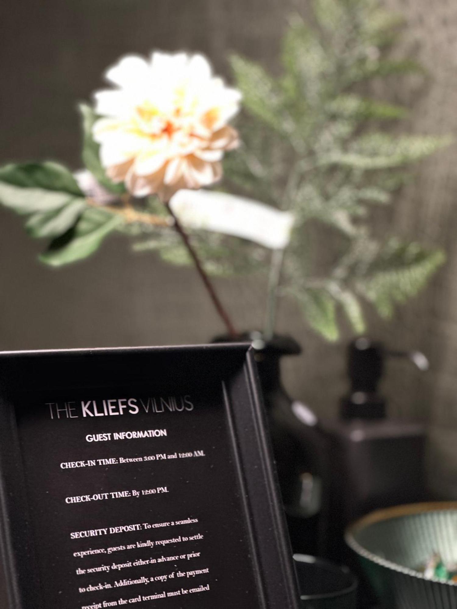 The Kliefs Vilnius - Virtual Check-In Albergue Exterior foto